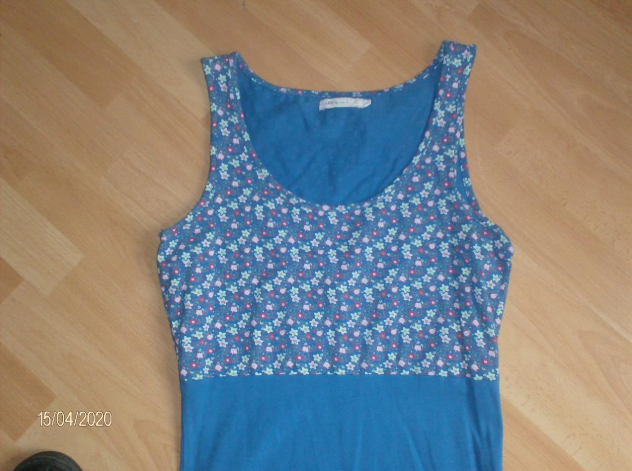 jurk blauw merk only - maat m = s